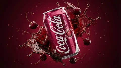 COCA-COLA CHERRY – Grafika produktowa