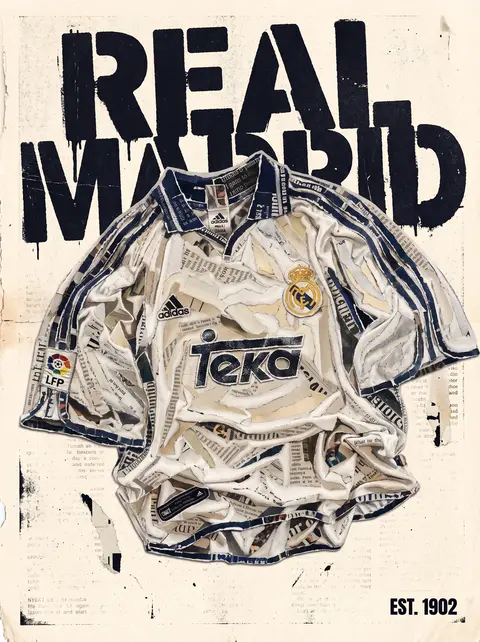 REAL MADRID – Plakat