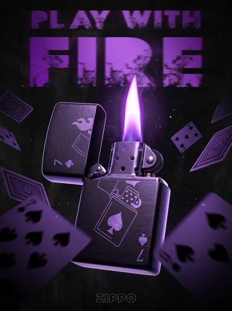 ZIPPO · PLAY WITH FIRE – Social media